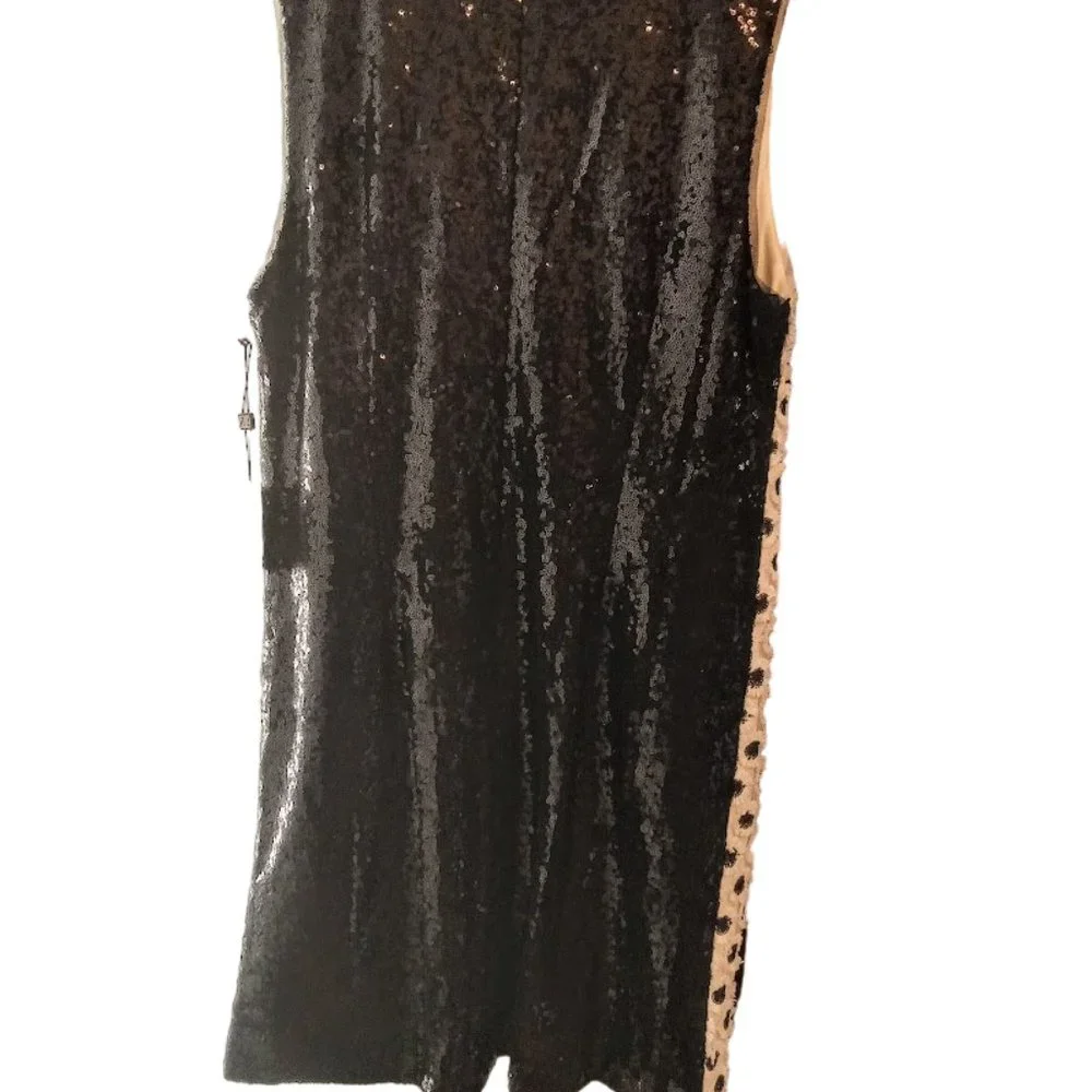 NWT | Gorgeous Sequin Floral Cocktail Dress | Laundry by Shelli Segal | Size: 10 - Picture 6 of 15